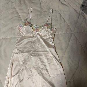 Lace trim Shein dress